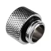 Fitting Alphacool 17218 Messing Chrom 9,75 mm Tiefe 1,8 cm Durchmesser