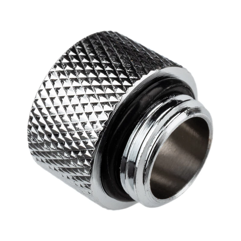 Fitting Alphacool 17218 Messing Chrom 9,75 mm Tiefe 1,8 cm Durchmesser