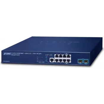 Managed Switch PLANET L3 MGS-6320-8T2X 4-Port Gigabit Ethernet 1U