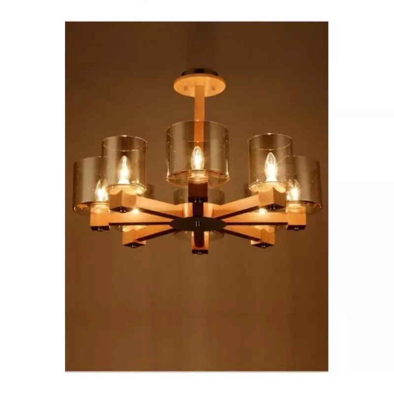 WOOX R5141 Smart Candle C37 Filament LED Lampe, Wi-Fi, E14, 4,9W, 470 lm, Warmweiß 2700K