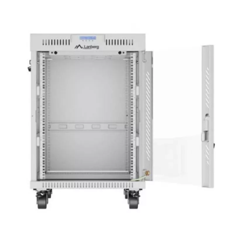 Freistehendes Rack-Gehäuse LANBERG FF01-6815-12SL 15U, 600×800×922 mm, 1200 kg, IP20, grau