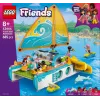 LEGO Friends Spielset Reiseboot-Abenteuer 42664 — 685 Teile, 4 Mini-Puppen, ab 8 Jahren, 260×190×320 mm