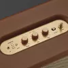 Kabelloser Lautsprecher MARSHALL Woburn III Brown — Multiroom, Bluetooth, Wi‑Fi, analoge Eingänge