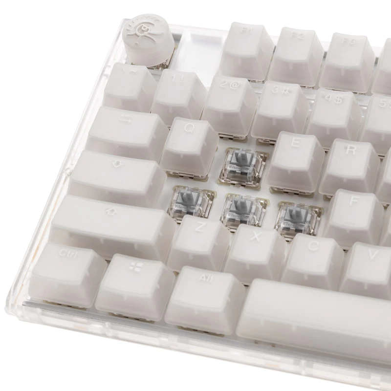 Ducky One 3 RGB-Tastatur Gaming USB QWERTY US-Englisch Weiß