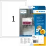 Selbstklebende Drucker-Etiketten HERMA Signs A4 190x275 mm