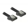 SATA-Kabel DeLOCK 83841 0,5 m SATA III 7-Pin Schwarz