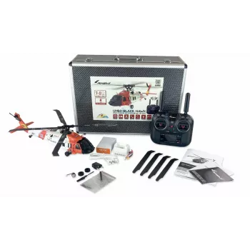 Helicopter Amewi UH60 Schwarz Hawk Elektromotor 1:47