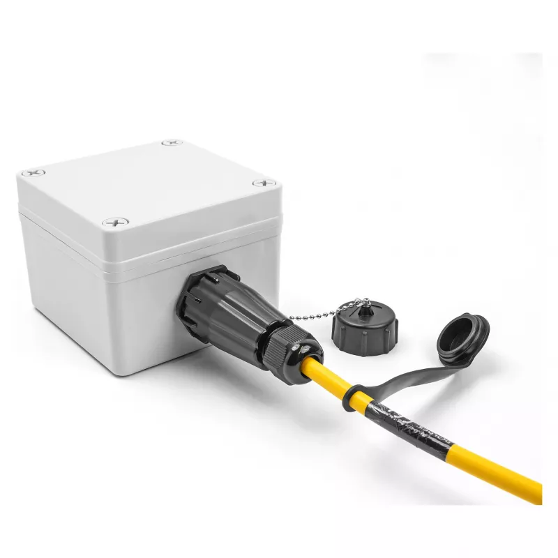 DeLOCK Glasfaserstecker LC Duplex Singlemode IP68 wasserdicht