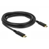 USB-Kabel DeLOCK 83325 USB 2.0 3m USB-C Schwarz
