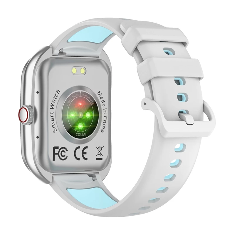 Smartwatch Colmi P86 Silver Bluetooth Herzfrequenzmesser, Silbergehäuse