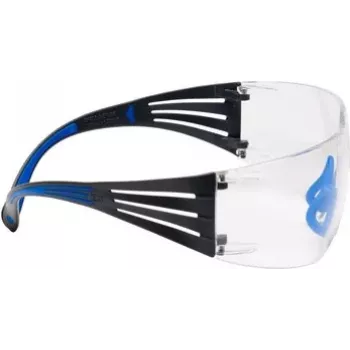 3M 7100148074 Sicherheitsbrille Schutzbrille Blau, Grau