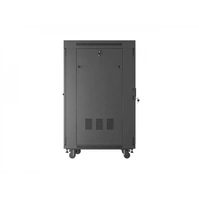 Freistehendes Rack-Gehäuse LANBERG FF01-6824-23BL 24U 600×800 mm IP20 Schwarz