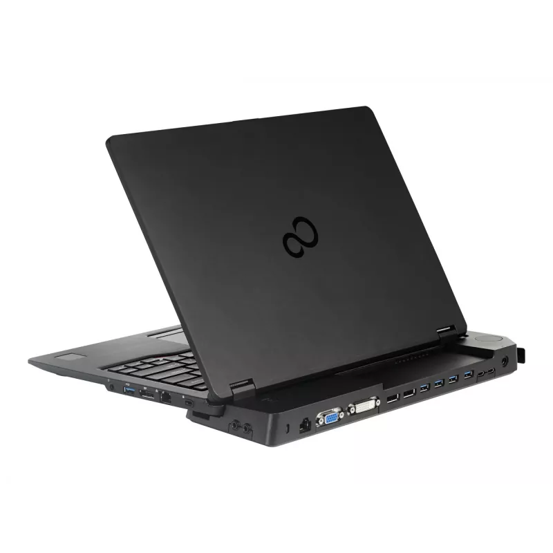 Fujitsu S26391-F1607-L109 Laptop Dockingstation/Port-Replikator Docking Schwarz