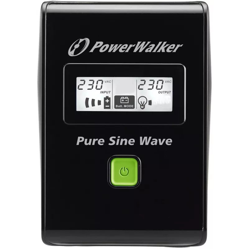 PowerWalker VI 800 SW FR USV unterbrechungsfreie Stromversorgung Line-Interactive 0,8 kVA 480 W 2 AC-Ausgänge