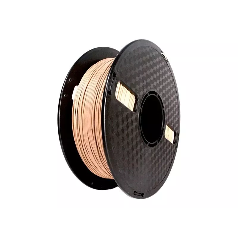 Flashforge Filament, PLA | 3DP-PLA-WD-01-NAT | 1,75 mm Durchmesser, 1 kg/Spule | Holz naturbelassen