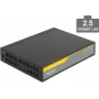 Netzwerk-Switch DeLOCK 87781 2.5G Ethernet Schwarz