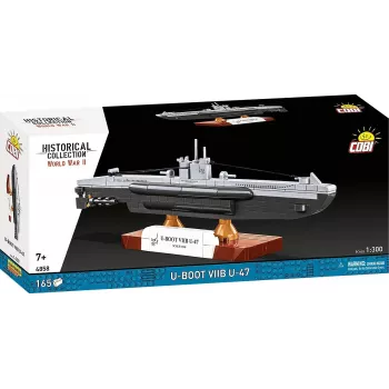 Maßstabsgetreues U-Boot-Modell Cobi U-47 T.VIIB 1:300 Bausatz, Marke Cobi, Modell 4858