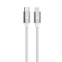 TB Kabel USB-C - Lightning braided 1m, Silber