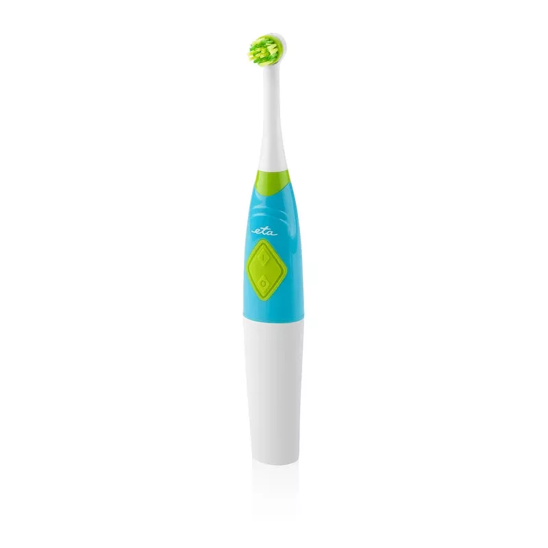 Rotierend-oszillierende Kinderzahnbürste Eta Zahnfee 1294 90080 Blau Grün Weiß