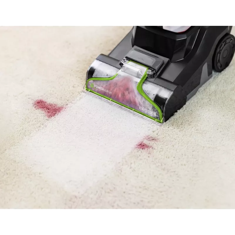Bissell | PowerWash Pet, aufrechter Teppich- und Polsterreiniger | 3878N | Kabelgebundener Betrieb | Handgerät | Waschfunktion | 600 W | Schwarz/Limette | Garantie 24 Monate
