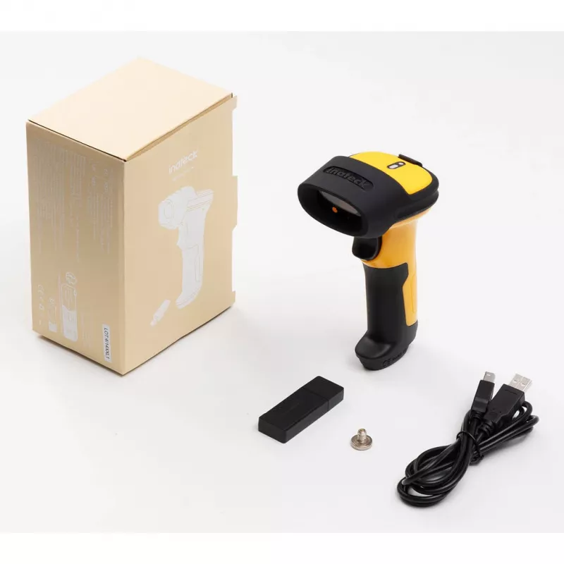 inateck Barcodescanner P6-AI gelb [BCST-P6-AI_yellow]