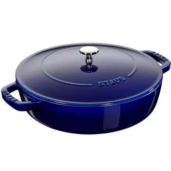 Schmortopf Staub Chistera 28 cm Gusseisen dunkelblau