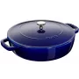Schmortopf Staub Chistera 28 cm Gusseisen dunkelblau