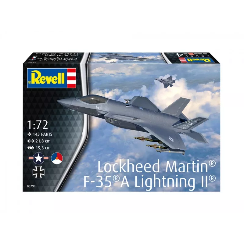 Plastikmodell Lockheed Martin F-35A Light 1/72