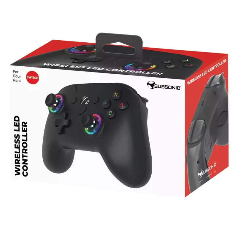 Subsonic Wireless LED Controller Schwarz für Switch