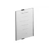 Langlebiges Info-Schild Acryl Aluminium Silber 4806-23