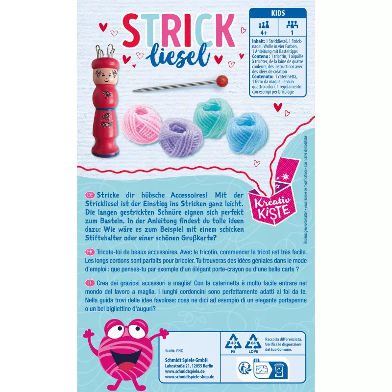 Strickspule, Basteln Revision 2025