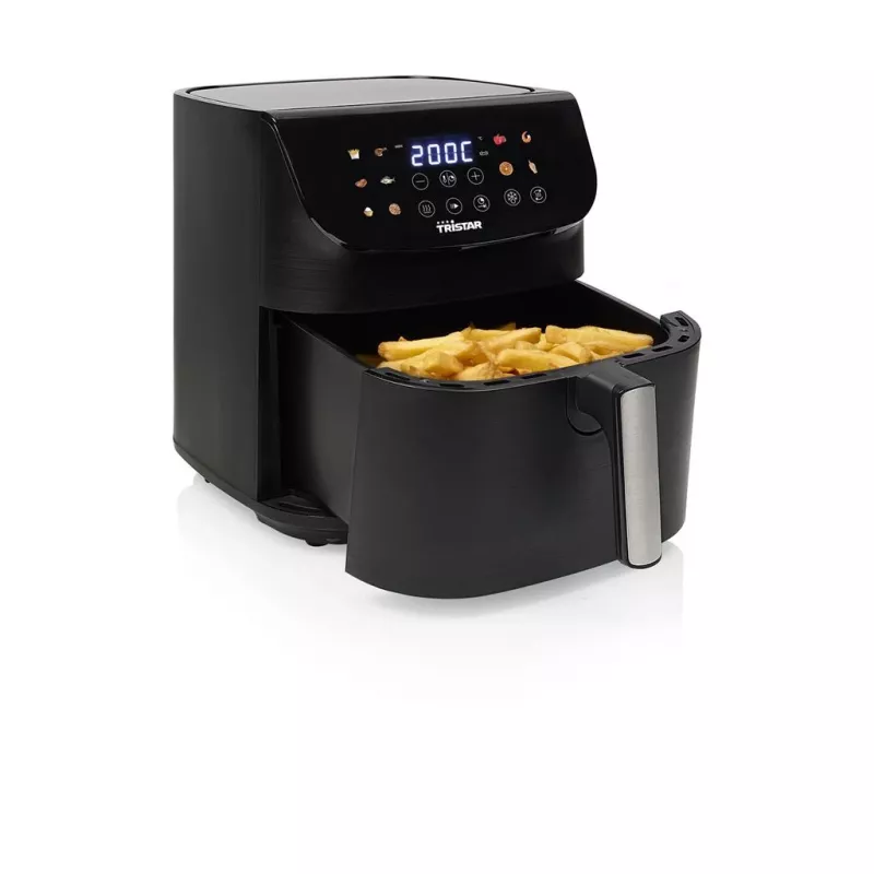Heißluftfritteuse Tristar FR-9073 — Single 9 L, 1800 W, Touch-LED, schwarz, min 30 °C