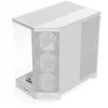 PC Midi Tower Gehäuse NZXT H9 Flow RGB+ — Weiß, unterstützt ATX/EATX/Micro-ITX, gehärtetes Glas, 3x140 mm vorne + 1x120 mm hinten Lüfter