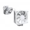 CPU-Luftkühler Montech NX400, 120-mm-Lüfter, Weiß, Maße 156×74×120 mm, TDP 270 W
