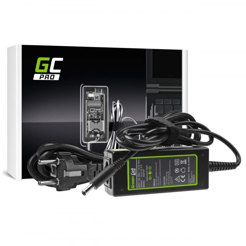 Netzteil Grün Cell AD57AP 45W 19,5V 2,31A für Dell Laptops, Innenbereich, schwarz