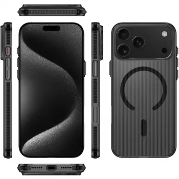 4smarts Design Case Aero für iPhone 17 Pro Max, schwarz (541642)