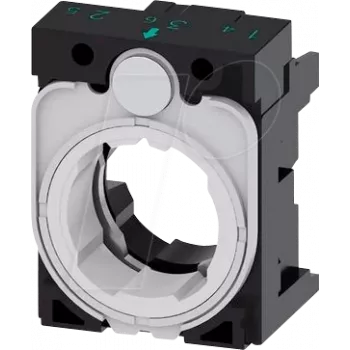 Siemens 3SU1500-0AA10-0AA0 Halter Dreifach (B x H) 30 mm x 40 mm Grau, Schwarz 1 Stück (3SU15000AA100AA0)