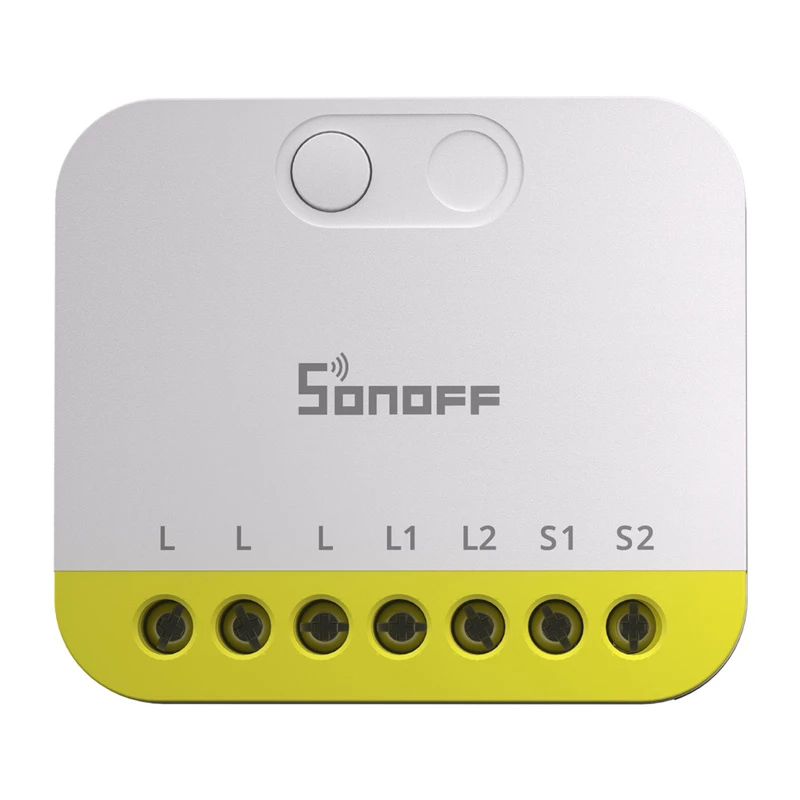 Zweikanal-Mini-Schalter ohne N Sonoff MINI-ZB2GS-L ZigBee