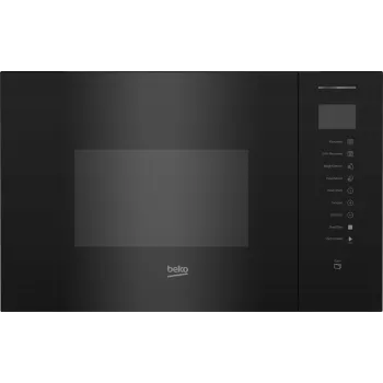 Einbau-Grill-Mikrowelle BEKO BMGB25353B 25 L, 900 W Mikrowelle, 1000 W Grill, digitaler Timer, schwarz