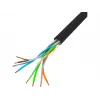 LANBERG Netzwerkkabel U/UTP Cat5e LCU5-10CC-0305-BK 305 m, 24 AWG CCA, 5 mm, PVC-Mantel, schwarz