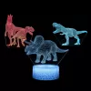 Tisch-LED-Lampe MANTA SNL117RGB RGB 3D-Dinosaurier-Licht-Dekoration