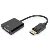 Assmann DisplayPort-Adapterkabel. DP - DVI (24+5) M/F. 0,15 m mit Verriegelung. DP 1.1 kompatibel. UL. bl. ohne Abschirmung. 32AWG (AK-340409-001-S)