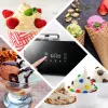 Traditionelle Eismaschine Gastroback Design Advanced Control 1,5 L 150 W Schwarz Satin steel