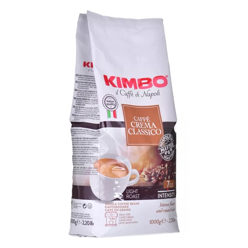 Ganze Bohne Kaffee KIMBO Caffe Crema Classico 1 kg von KIMBO S.p.A.