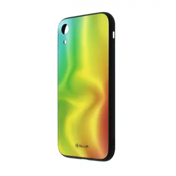 Displayschutzglas Tellur Cover Glass print für iPhone XR — dekorativ bedrucktes gehärtetes Glas