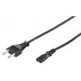 Goobay Euro-Netzkabel 1.5 m Schwarz