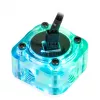 Flow Meter Barrow SLFV2-RGB W ARGB weiß – Flüssigkeitskühlungs-Durchflusssensor für PC-Kreisläufe