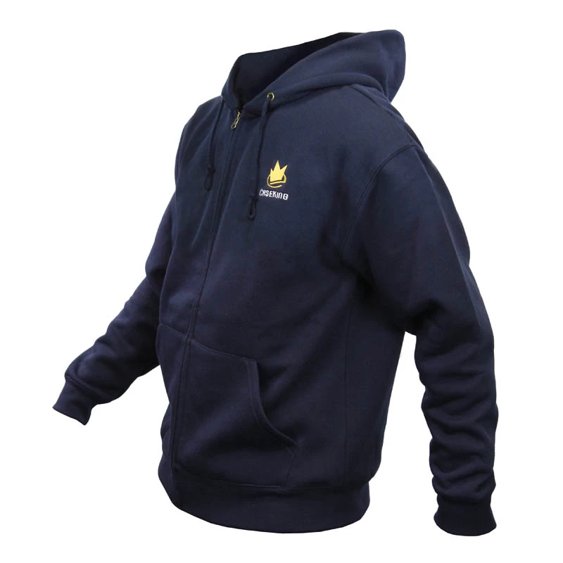 Caseking Kapuzen-Zip-Sweatshirt navy Größe S