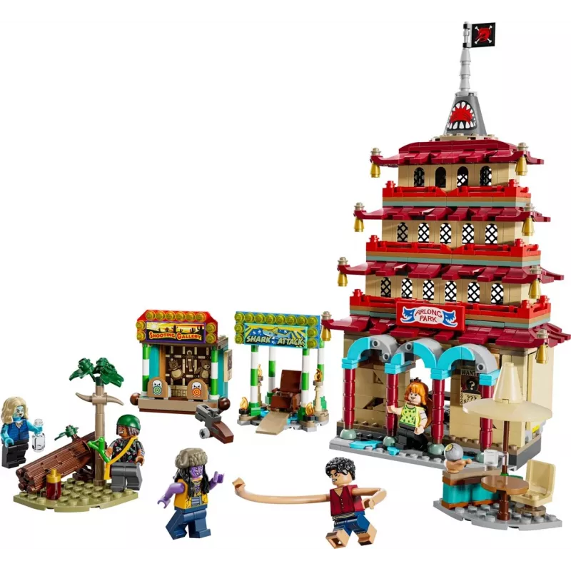 LEGO-Set One Piece Arlong Park 75638 – 926 Teile, 5 Minifiguren, empfohlen ab 9 Jahren, detaillierte Szenerie