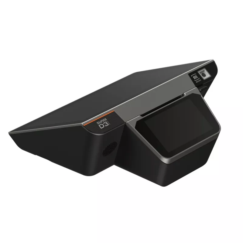 POS-Terminal SUNMI D3 MINI 10,1 Zoll projiziert-kapazitiver Touchscreen mit USB- und Bluetooth-Konnektivität